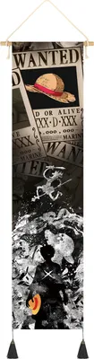 Produktbild von One Piece Rollbild | Mugiwara Kakemono | 130x33cm | Monkey D. Luffy