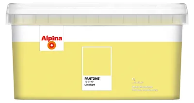 Produktbild von Alpina Wandfarbe Pantone matt limelight 1 L