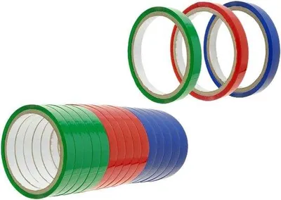 Produktbild von 18 Stück transparente Dichtband für PE-Taschen -  - 12 mm