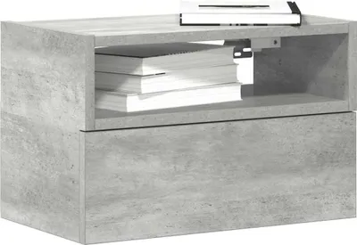 Zdjęcie produktu dla VidaXL 858602, Kolor betonu, Drewno, 60 kg, 5 kg, 450 x 260 x 150 mm, 450 mm