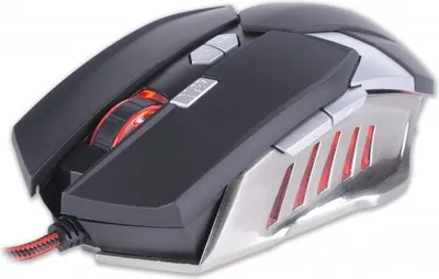 Immagine prodotto di Mouse da gioco ottico per PC Destroyer 4000 DPI 8 pulsanti programmabili con cavo in nylon Ergonomico 3 colori illuminato a LED