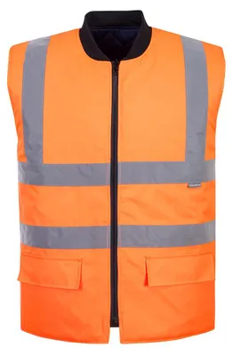 Produktbild von Portwest S469 Warnschutz-Wendeweste Orange Gr. 4XL