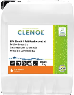 Produktbild von Clenol EFK Eiweiß- und Fettlöser - 10 kg - Geschirreiniger - Fettlöserkonzentrat