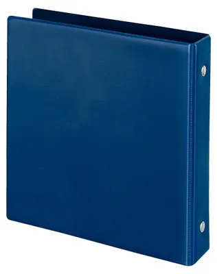 Produktbild von Karteikartenordner A6, Ringbuch, Ordner, mit Innentasche, PVC, 150 x 160 x 30 mm, blau