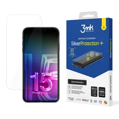 Immagine prodotto di Apple Iphone 15 - 3Mk Protezione d'argento +