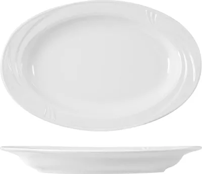 Bonna Pizza Teller Alhambra - 2er Set Porzellan 30 Cm Mikrowellen- & Spülmaschinenfest