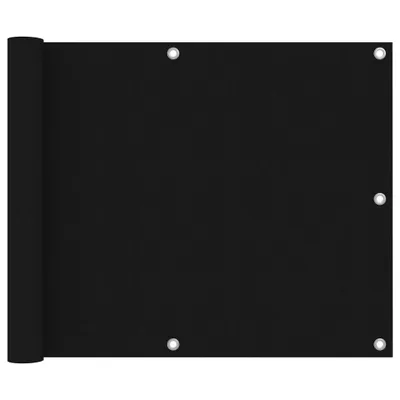 Immagine prodotto di Vidaxl Balcony Bildschirm 75x600 cm Oxford Stoff schwarz