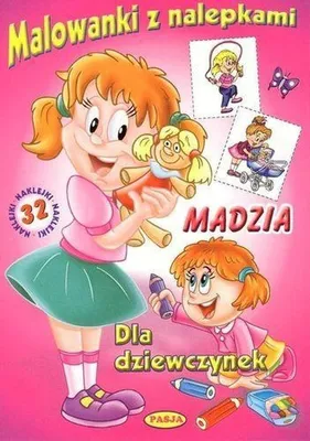 Image de Kolorowanka dla dzieci Madzia z naklejkami