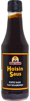Obrázek produktu pro Kokki Djawa Hoisin Sauce 250 ml – Pikantní, sladká asijská omáčka na marinování, namáčení a rafinaci