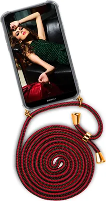 Produktbild von TWIST-Case + TWIST-Cord für Nokia 7.1, Farbe:Ciao Bella (Gold)
