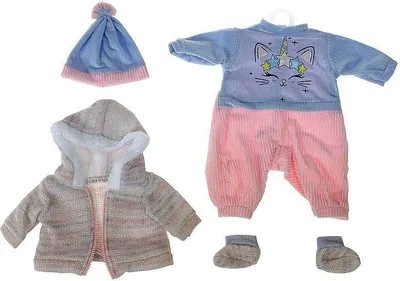 Immagine prodotto di Completo per bambola neonato 45 cm - ADAR