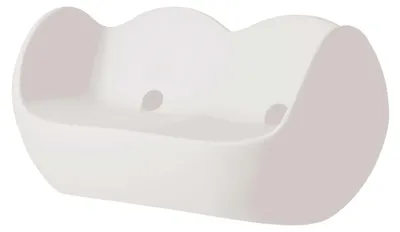 Produktbild von Schaukelsofa für Innen und Außen, modernes Design, Slide Blossy - Weiß