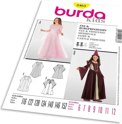 Produktbild von 2463 Fee, Burgprinzessin, Burda