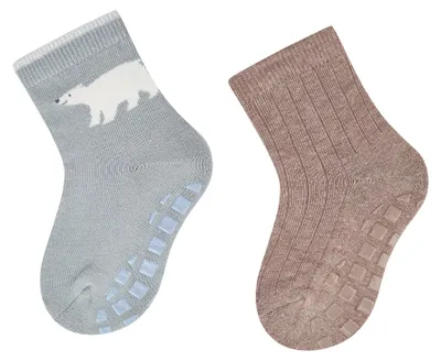 Produktbild von Sterntaler ABS Socken 2er-Pack Eisbär