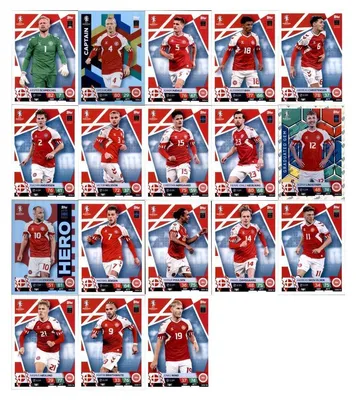 Produktbild von Match Attax UEFA EURO 2024 Germany - Mannschaftspaket - Dänemark