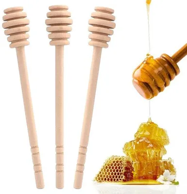 Obrázok produktu pre Drevená lyžica na raňajky – 3 kusy – 16 cm