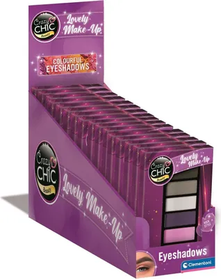 Zdjęcie produktu dla Clementoni Crazy Chic Paletka cieni do powiek dla dziewczynki