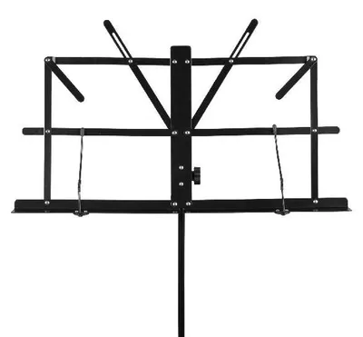 Produktbild von Cascha Notenständer HH2067, höhenverstellbar 45-112 cm, Notenauflage 50x29 cm, neigbar, zweifach ausziehbar, stabil, inkl. Transporttasche