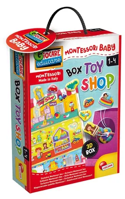 Immagine prodotto di MONTESSORI - Set di giocattoli educativi per bambini di 2 anni. Promuove l'apprendimento dei colori, delle forme, delle abilità motorie e dell'osservazione. Giocattoli adatti a bambini dai 2 anni in su. Negozio di giocattoli per neonati