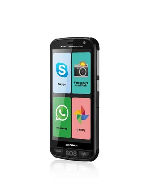Produktbild von Brondi Amico Smartphone Dual SIM 5 Zoll Android 5.1 Speicher 4GB RAM 512MB