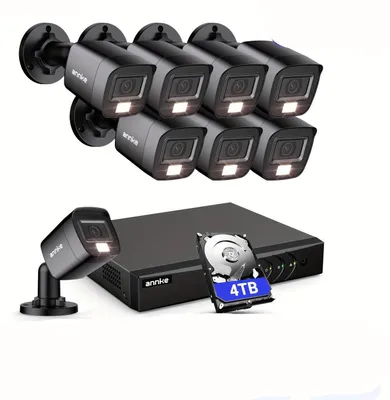 Obrázok produktu pre Sada bezpečnostných kamier - Monitorovací systém - Kamerový dohľad - CCTV kamery - Video dohľad