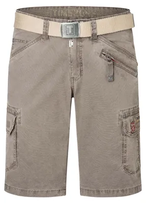 Produktbild von Timezone Cargo Jeans Shorts mit Gürtel und Festem Stoff Größe: 31W