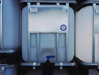 Produktbild von 600 Liter IBC Container Regentonne Wasserfass Tank