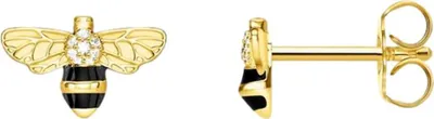 Produktbild von Thomas Sabo Ohrstecker Biene aus vergoldetem Sterlingsilber