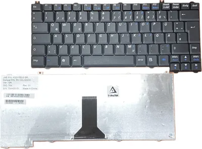 Produktbild von DEUTSCHE Tastatur Keyboard Kompatibel für Acer TravelMate 290 290D 290E 291, PK13CL322D0