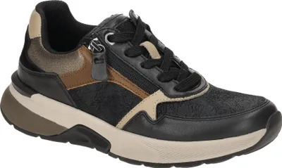 Produktbild von Gabor ROLLINGSOFT Damenschuhe - bequeme Schnür- Halbschuhe schwarz Freizeit NEU