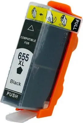Obrázok produktu pre Kompatibilný čierny atrament CZ109AE (č. 655) pre HP (30 ml)