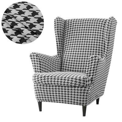 Produktbild von SESSELBEZUG für OHRSESSEL, Jacquard, Hahnentritt