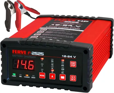 Produktbild von Automatisches Batterieladegerät - Batterieladegerät - Batterieversorgung - Batteriewartung - Batterieladung
