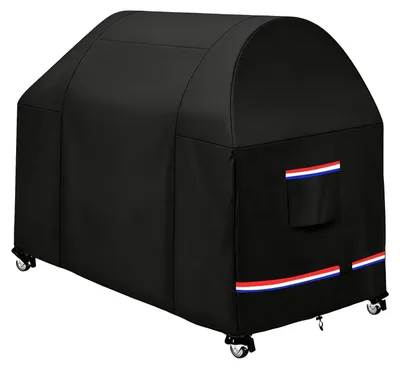 Image de Omgoods - Housse de barbecue résistante aux intempéries - Tissu Oxford 420D, imperméable