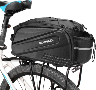 Obrázok produktu pre Lixada 10L multifunkčná taška na zadné sedadlo bicykla Vodotesný bicykel Rack Trunk Cargo Bag Pannier Bag Handbag Shoulder Bag