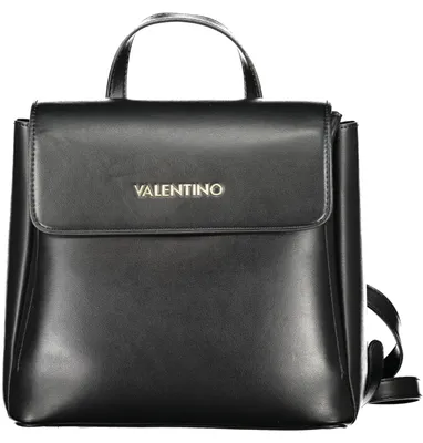 Immagine prodotto di Elegante zaino da donna nero realizzato con materiale riciclato