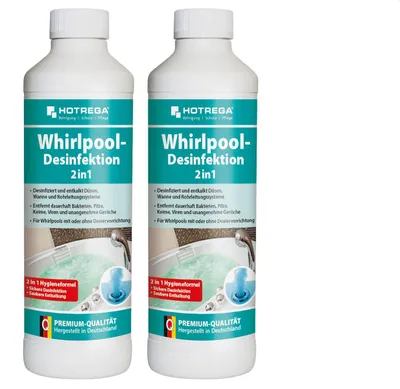 Produktbild von Hotrega H150200 Whirlpool-Desinfektion 2 in 1 - 2er Set
