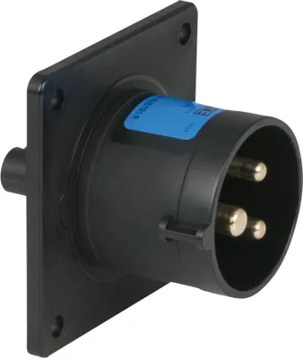 Produktbild von PCE CEE 16 A/240 V - 3-pin Socket male Schwarz - IP44