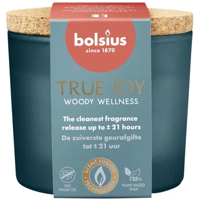 Produktbild von Bolsius Duftglas 66 83 Woody Wellness