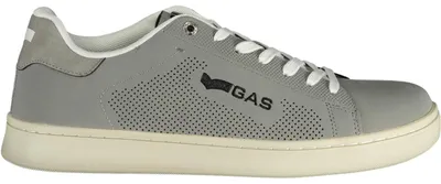 Produktbild von Moderner grauer Herrensportschuh mit Kontrastdetails und Komfort