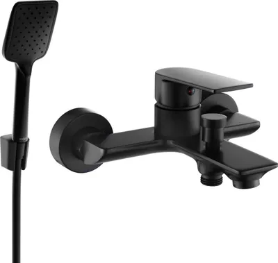 Image de Alexa SET mitigeur bain avec accessoires R62, noir (7123R62-70)