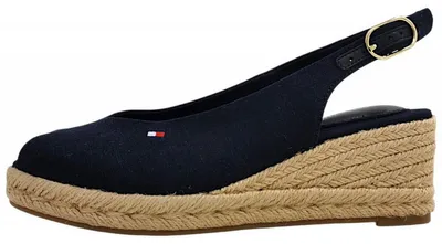 Produktbild von Tommy Hilfiger Mid Wedge Keilsandalette Blau in Gr. 37