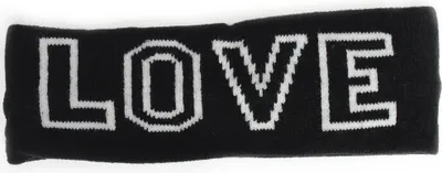 Produktbild von Wärmendes Stirnband Love Schwarz