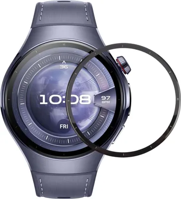 Image de Pour Huawei Watch 5 46 mm pièce de rechange verre avant en saphir écran de réparation