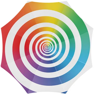Produktbild von Sonnenschirm Summerplay Spirale UV-Schutz rainbow Ø180cm