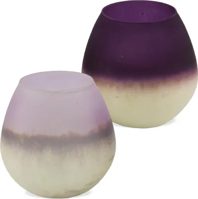 Produktbild von Orientalische Windlichter Teelichtgläser im 2er Set Ø 13 cm
