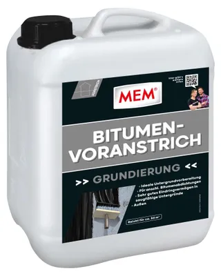 Produktbild von MEM Bitumen Voranstrich 5 Ltr.  Lösemittelfrei