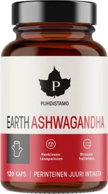 Immagine prodotto di Puhdistamo Terra Ashwagandha120 capsule