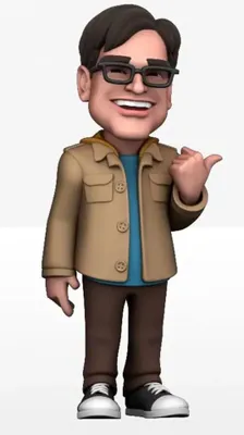 Zdjęcie produktu dla Figurka The Big Bang Theory Minix Leonard Hofstadter 12 cm