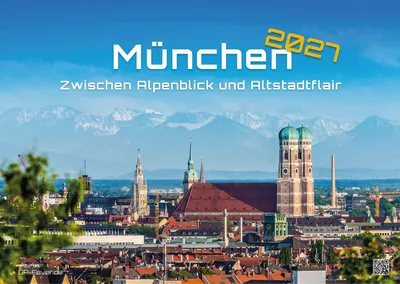 Produktbild von München - Zwischen Alpenblick und Altstadtflair - 2027 - Kalender DIN A3